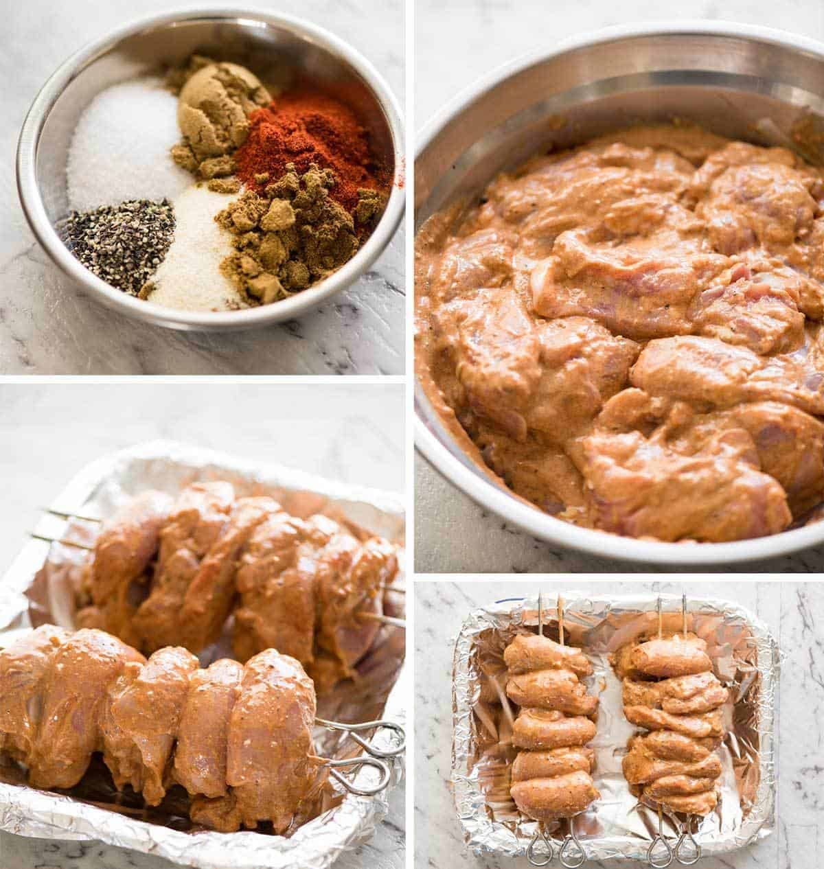 How to make Homemade Chicken Doner Kebab www.recipetineats.com