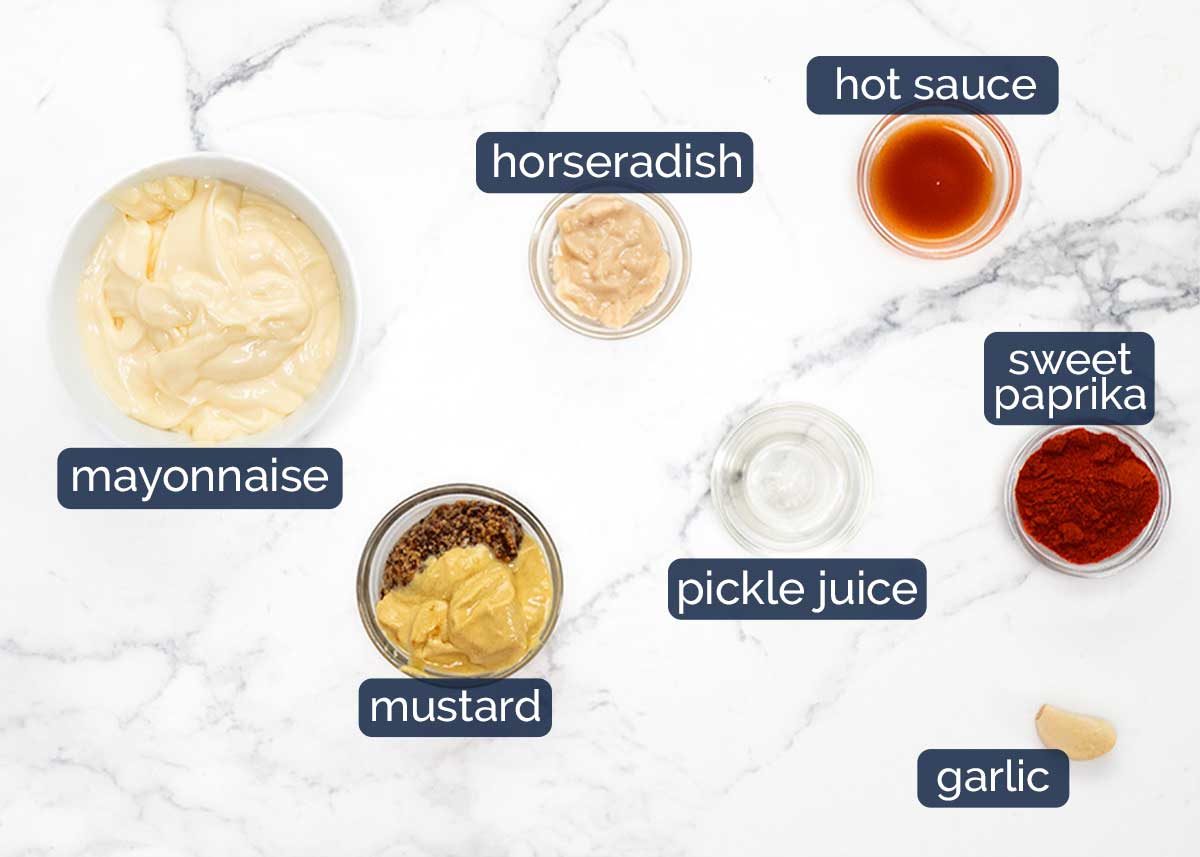 Po Boys ingredients
